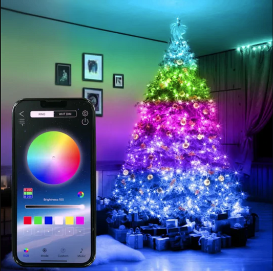 Bouclux Multicolour RGB Christmas Lights